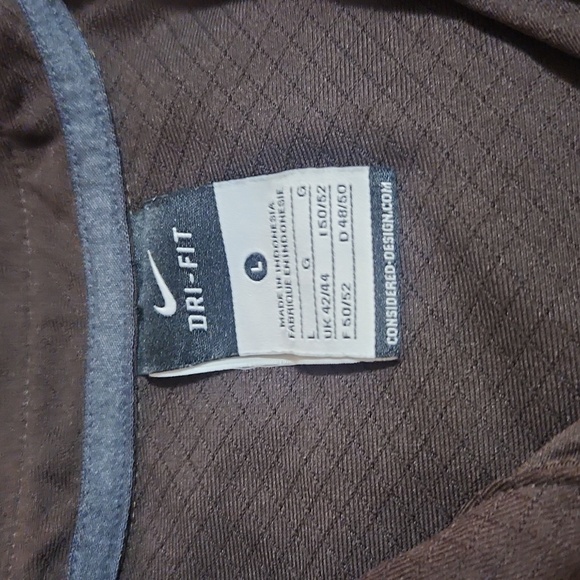 University of Wyoming Cowboys 🤠 Nike Dri-Fit Large Polo Shirt EUC - Picture 3 of 6